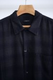 画像16: 「COMOLI」ウールチェックオープンカラーシャツ (16)