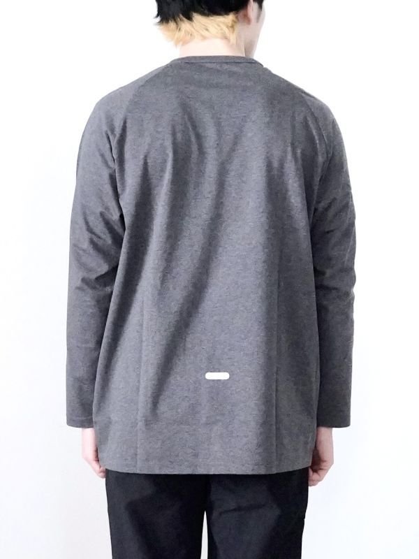 画像13: 「TEATORA」(テアトラ)CARTRIDGE TEE L/S SOLOTEX -HEATHER CHARCOAL- (13)