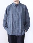 画像11: 「FUJITO」(フジト)B/S Shirt -Blue Check- (11)