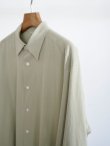 画像3: 「AURALEE」 HARD TWIST COTTON SILK VIYELLA SHIRT (3)