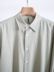 画像2: 「AURALEE」 HARD TWIST COTTON SILK VIYELLA SHIRT (2)