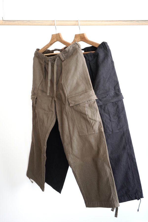 「kontor」(コントール)CORDED YARN CARGO PANTS