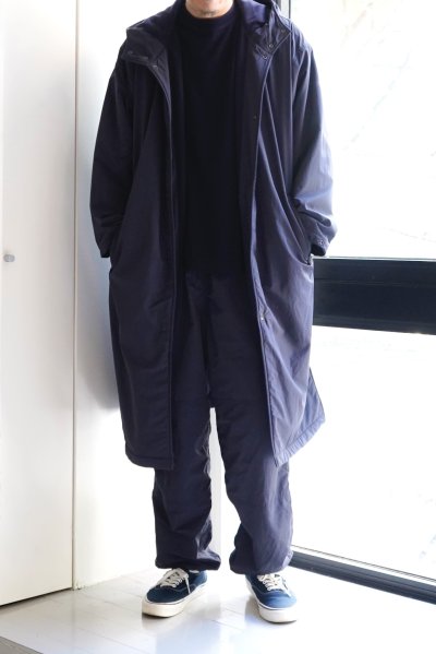 画像1: 「Y」 (ワイ)　RECYCLE NYLON TAFFETA / RECYCLE POLYESTER FLEECE COAT