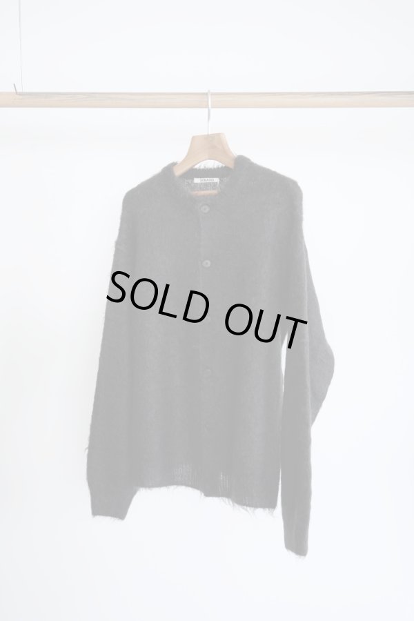 画像8: 「AURALEE」  BRUSHED SUPER KID MOHAIR KNIT CARDIGAN (8)
