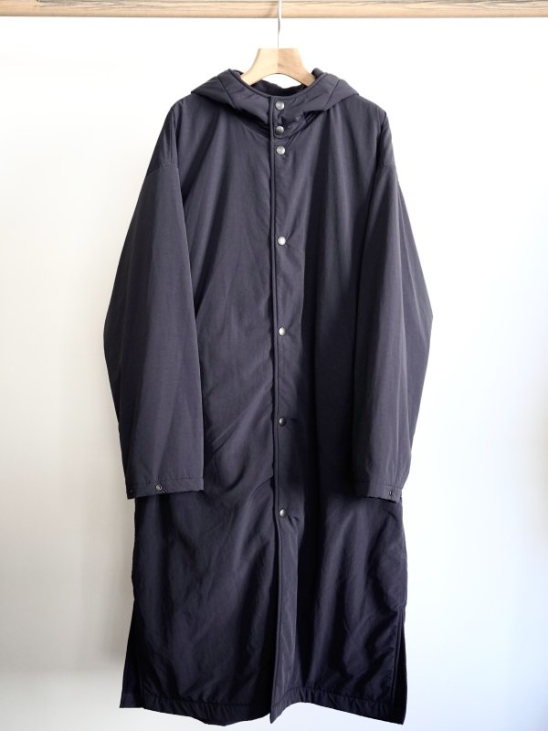 画像1: 「Y」 (ワイ)　RECYCLE NYLON TAFFETA / RECYCLE POLYESTER FLEECE COAT (1)