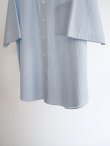 画像9: 「AURALEE」 SUVIN HIGH COUNT CLOTH STRIPE HALF SLEEVE SHIRT (9)