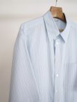 画像4: 「AURALEE」 SUVIN HIGH COUNT CLOTH STRIPE HALF SLEEVE SHIRT (4)
