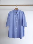 画像3: 「AURALEE」 SUVIN HIGH COUNT CLOTH STRIPE HALF SLEEVE SHIRT (3)