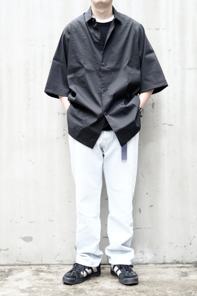 画像3: 「KAPTAIN SUNSHINE」(キャプテンサンシャイン) 5P Zipper Front Denim Pants -INDIGO ICE WASH-