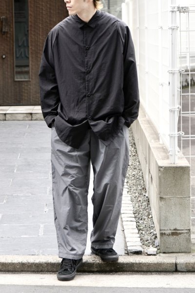 画像1: 「TEATORA」(テアトラ)CARTRIDGE SHIRT HOVER LAYER -BLACK-