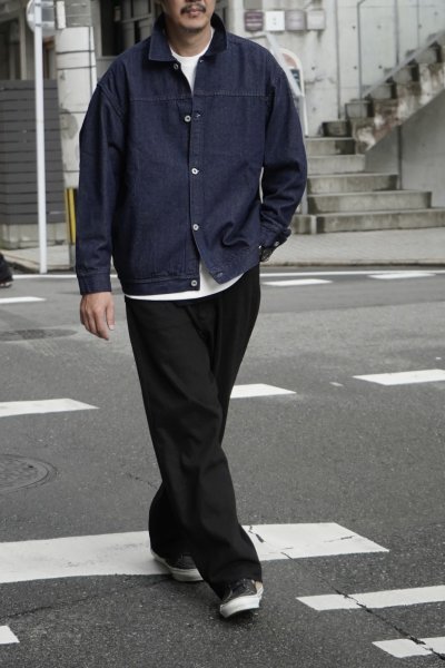 画像1: 「alvana」(アルヴァナ)BHARAT DENIM JACKET -BLUE-