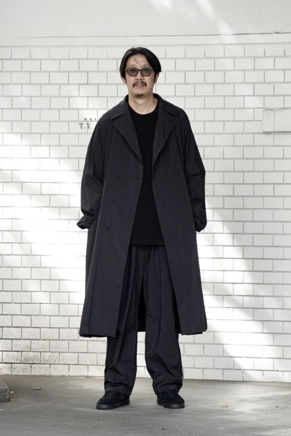 183cm 75kg  Coat：「TEATORA」(テアトラ)DEVICE COAT DUALPOINT Size:5  Pants：「TEATORA」(テアトラ)WALLET PANTS RESORT DUAL POINT Size:5