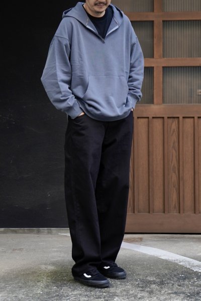 画像2: 「alvana」(アルヴァナ)BHARAT DENIM SKATE PANTS -INK BLACK-