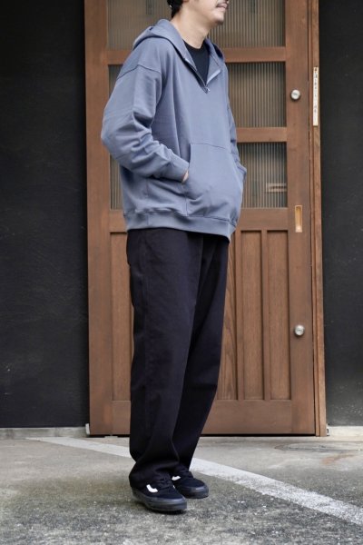 画像3: 「alvana」(アルヴァナ)BHARAT DENIM SKATE PANTS -INK BLACK-