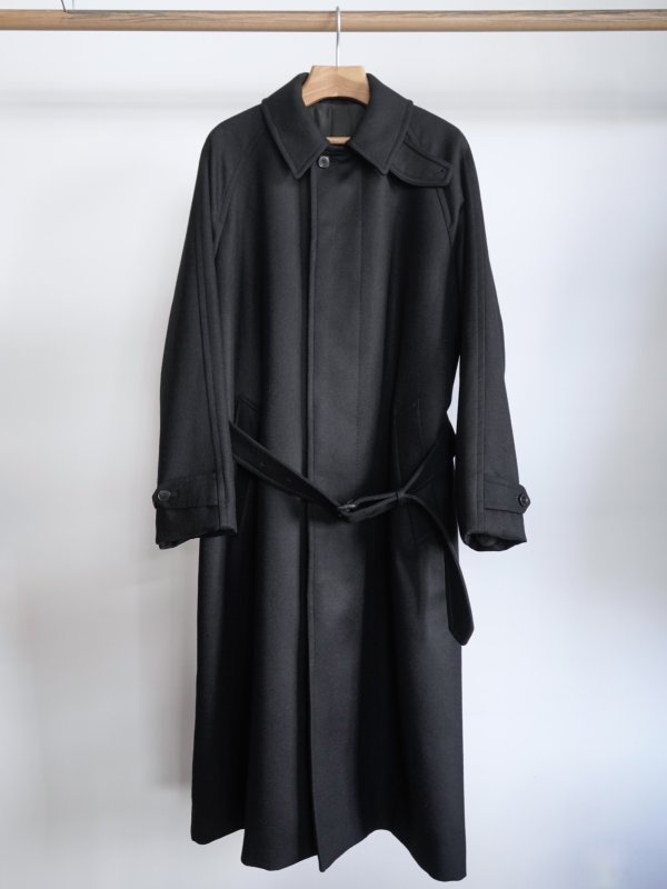 画像1: 「YLÈVE」(イレーヴ) SUPER100'S WOOL MELTON COAT (1)