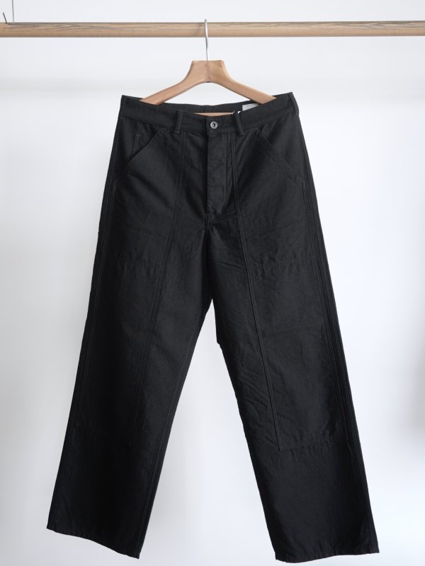 画像1: 「BAUTH」(バウス) WOOL COTTON WORK PANTS (1)