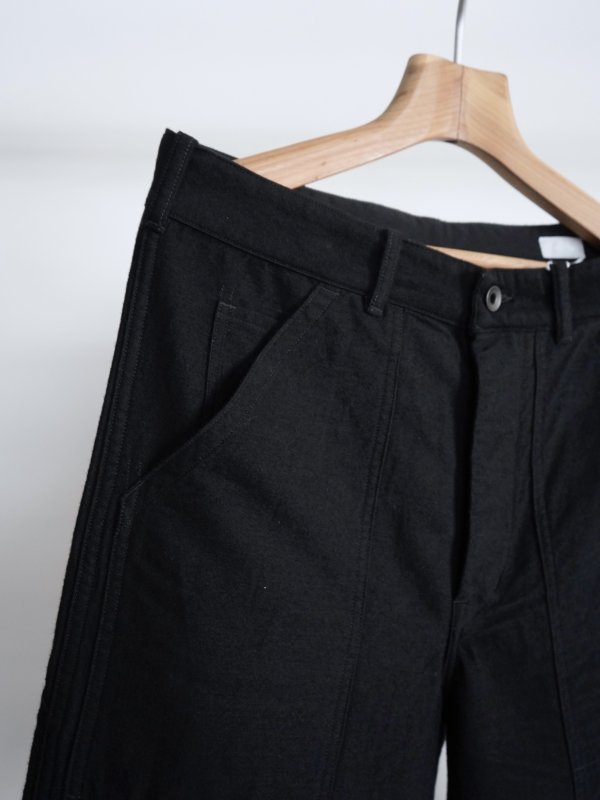 画像2: 「BAUTH」(バウス) WOOL COTTON WORK PANTS (2)