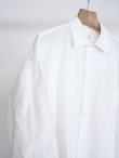 画像2: 「BAUTH」(バウス) COTTON SILK BROAD SHIRTS (2)