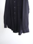 画像7: 「BAUTH」(バウス) COTTON WOOL SILK FLANNEL CHECK SHIRTS (7)