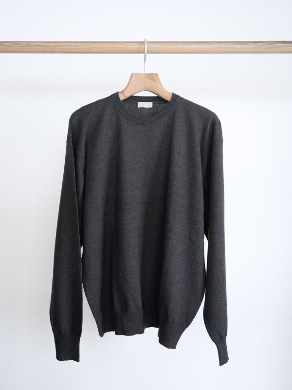 画像1: 「BAUTH」(バウス) COTTON CASHMERE CREW NECK (1)