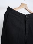 画像2: 「BAUTH」(バウス) BLACK TWILL TROUSERS (2)