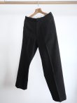 画像9: 「BAUTH」(バウス) BLACK TWILL TROUSERS (9)