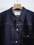 画像6: 「CIOTA」(シオタ)Single Pocket Denim Jacket -NAVY- (6)