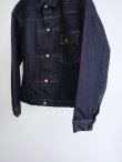 画像7: 「CIOTA」(シオタ)Single Pocket Denim Jacket -NAVY- (7)