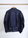 画像8: 「CIOTA」(シオタ)Single Pocket Denim Jacket -NAVY- (8)