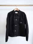 画像1: 「CIOTA」(シオタ)Single Pocket Denim Jacket -BLACK- (1)