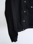 画像5: 「CIOTA」(シオタ)Single Pocket Denim Jacket -BLACK- (5)