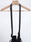 画像3: 「ERA」(イーラ）SHRINK TAFFETA BIG RED CROSS APRON BAG (3)