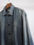 画像4: 「FUJITO」(フジト)ARMY Shirt -Used Blue- (4)