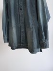 画像7: 「FUJITO」(フジト)ARMY Shirt -Used Blue- (7)