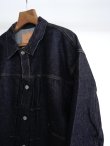 画像4: 「KAPTAIN SUNSHINE」(キャプテンサンシャイン)Denim Tracker 1P Jacket -INDIGO- (4)
