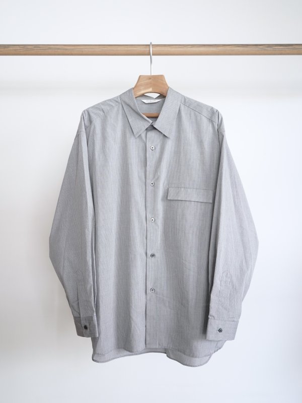 画像2: 「STILL BY HAND」(スティルバイハンド)コットンオーバーサイズシャツ (2)