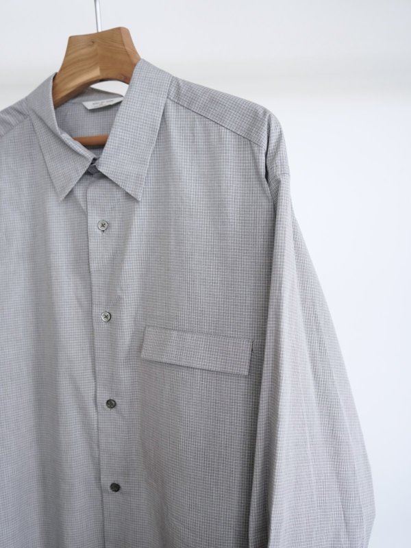 画像6: 「STILL BY HAND」(スティルバイハンド)コットンオーバーサイズシャツ (6)