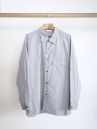 画像3: 「STILL BY HAND」(スティルバイハンド)コットンオーバーサイズシャツ (3)