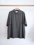 画像2: 「STILL BY HAND」(スティルバイハンド)レーヨンリネンスキッパーシャツ (2)