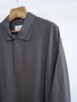 画像6: 「STILL BY HAND」(スティルバイハンド)レーヨンリネンスキッパーシャツ (6)