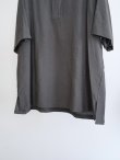 画像9: 「STILL BY HAND」(スティルバイハンド)レーヨンリネンスキッパーシャツ (9)