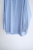 画像8: 「STILL BY HAND」(スティルバイハンド) Garment-dye Narrow Collar Shirt (8)