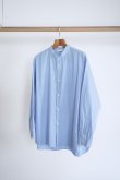 画像10: 「STILL BY HAND」(スティルバイハンド) Garment-dye Narrow Collar Shirt (10)