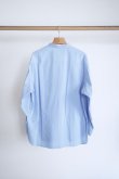 画像9: 「STILL BY HAND」(スティルバイハンド) Garment-dye Narrow Collar Shirt (9)