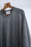 画像4: 「STILL BY HAND」(スティルバイハンド) Melange Knit T-Shirt (4)