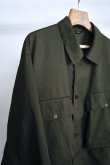 画像3: 「STILL BY HAND」(スティルバイハンド) Garment-dye shirt jacket (3)