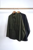 画像1: 「STILL BY HAND」(スティルバイハンド) Garment-dye shirt jacket (1)