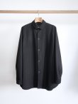 画像1: 「TEATORA」(テアトラ)CARTRIDGE SHIRT DUAL DIVISOR,02 -BLACK- (1)