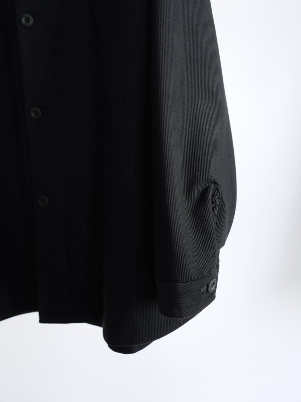 画像3: 「TEATORA」(テアトラ)CARTRIDGE SHIRT DUAL DIVISOR,02 -BLACK- (3)