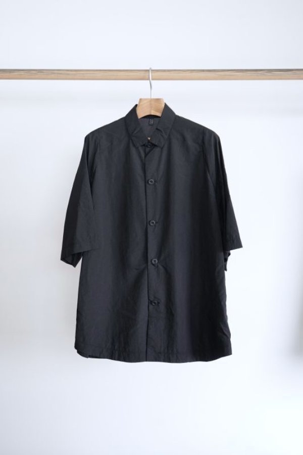 画像1: 「TEATORA」(テアトラ)CARTRIDGE SHIRT S/S HOVER LAYER -BLACK- (1)
